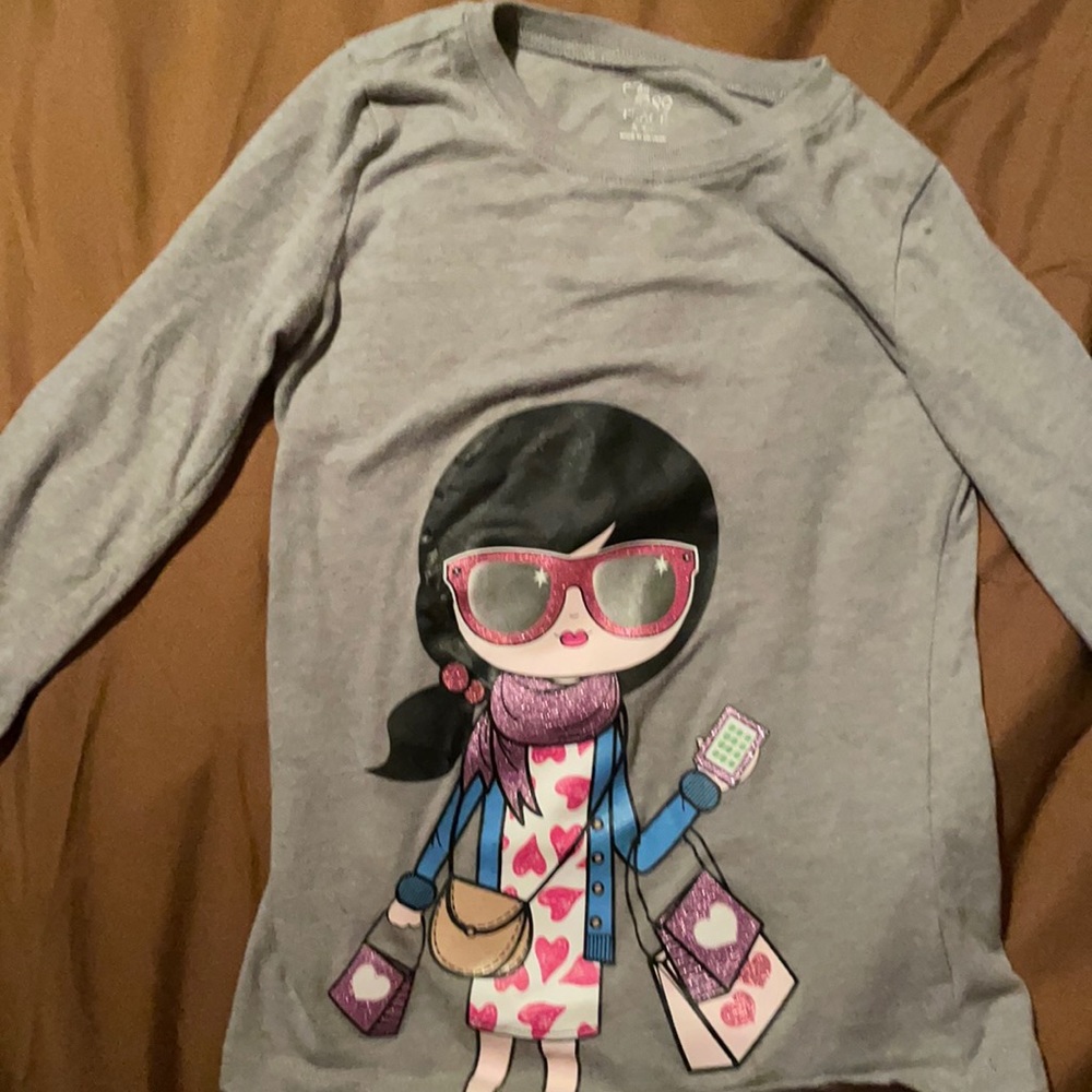Girls long sleeve tee-shirt bundle (5t & 5/6)